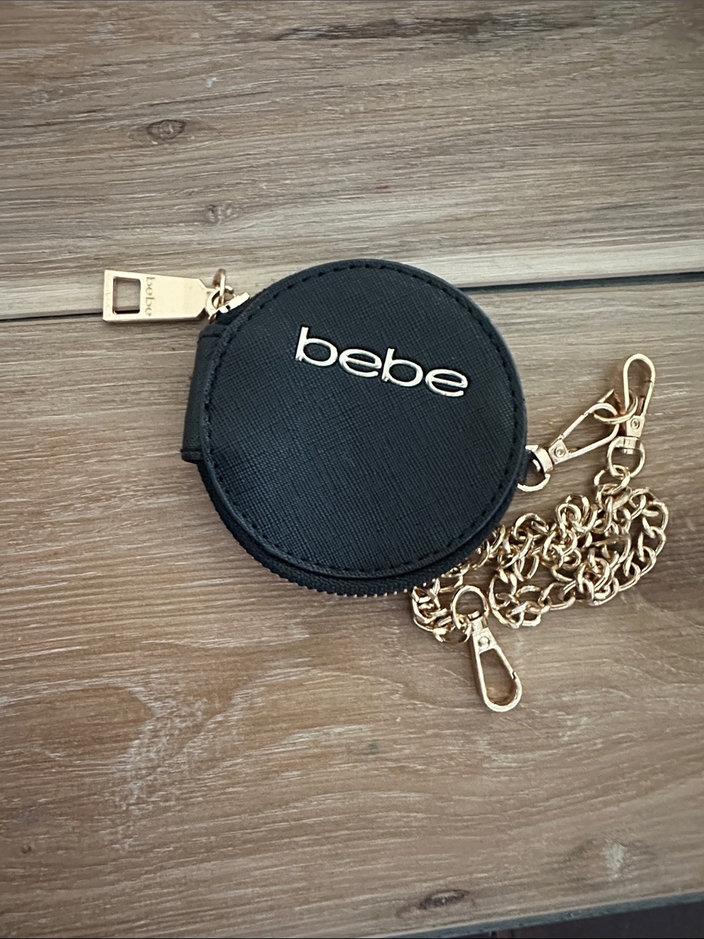 Bebe Coin Purse with Chain